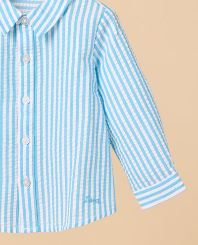 Camicia rigata IANA in misto cotone bambino detail 1