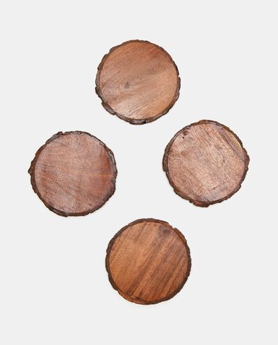 Set 4 sottobicchieri in legno detail 1
