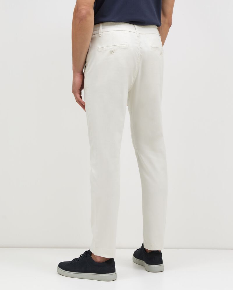 Pantaloni in cotone con coulisse uomodouble bordered 1 