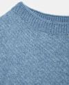 Pullover tricot in misto lana mohair donna