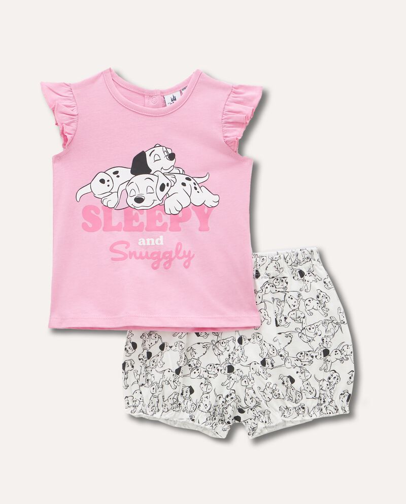 Set pigiama corto Disney in puro cotone neonatadouble bordered 0 cotone