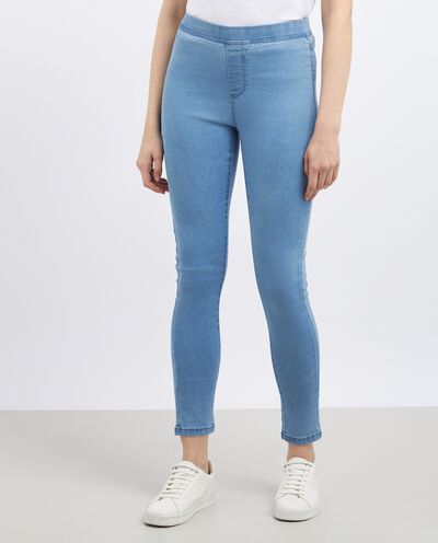Jeggings in misto cotone stretch donna detail 1