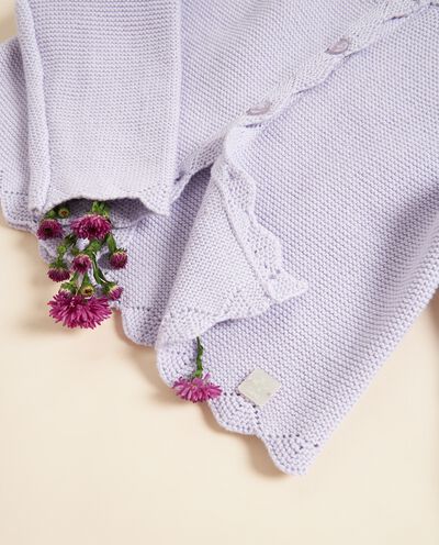 Cardigan in tricot di puro cotone IANA detail 1
