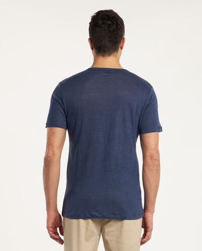 T-shirt Rumford in puro lino uomo detail 1