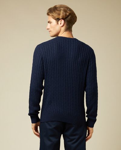 Girocollo tricot in misto lana uomo detail 1