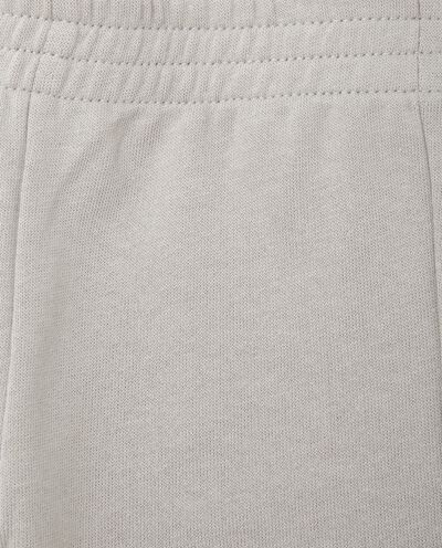 Pantaloni in felpa garzata di puro cotone neonato detail 1