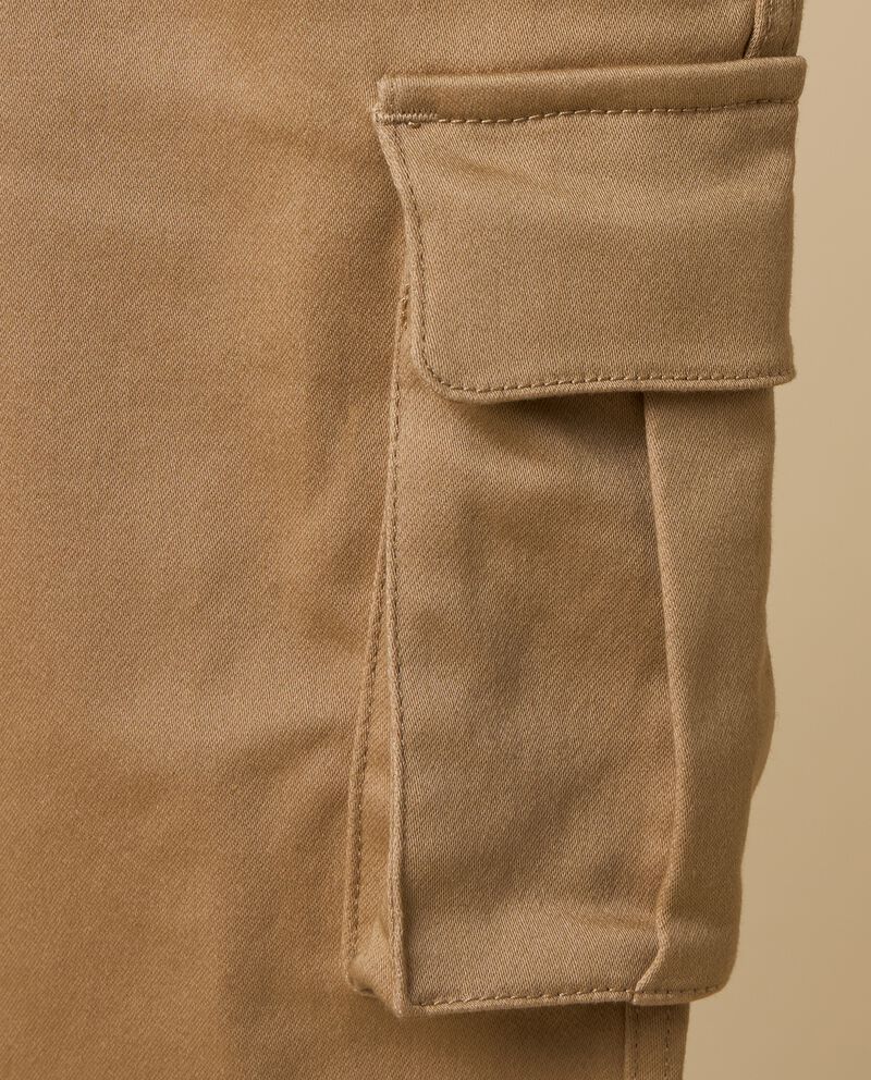 Pantaloni cargo IANA in misto cotone bambino single tile 1 cotone