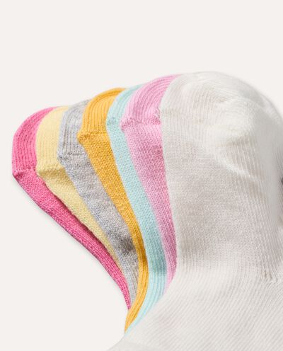 Pack 7 calze in cotone stretch neonata detail 1