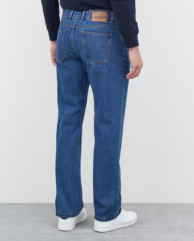 Jeans slim comfort in misto cotone uomo detail 1