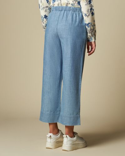 Pantaloni in puro cotone donna detail 1