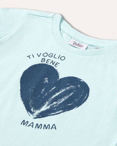 T-shirt in puro cotone neonata detail 1