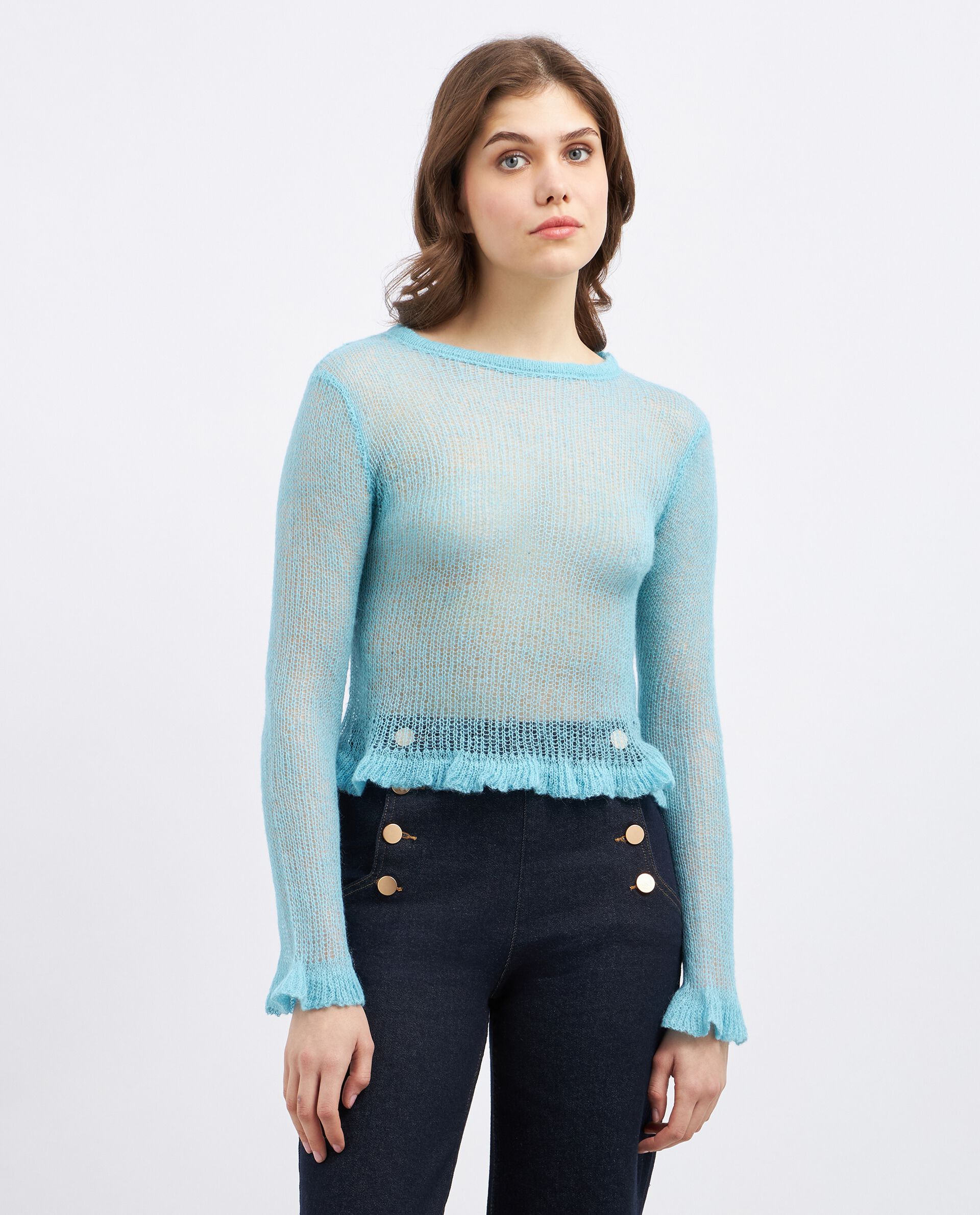 Pullover tricot misto lana donna