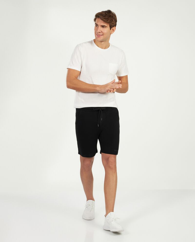 Shorts in felpa di puro cotone uomo cover