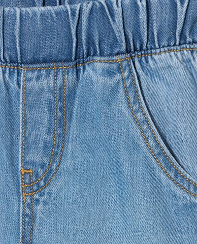 Jeans culotte fit bambina detail 1