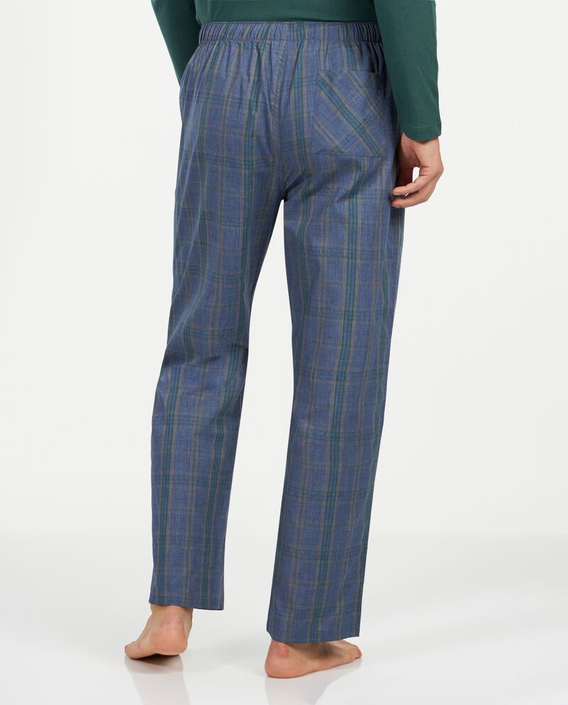 Pantaloni pigiama lunghi a quadri uomo single tile 1 