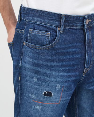 Jeans strappati regular fit uomo detail 2