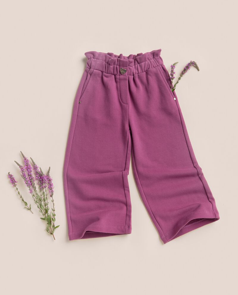 Pantaloni cropped in felpa IANA bambina cover