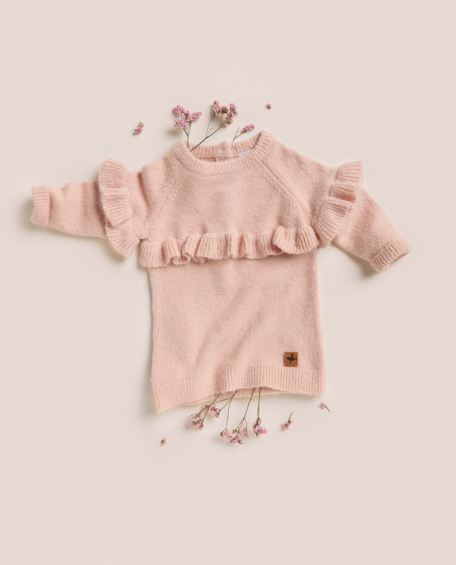 Maxi maglia con rouches IANA neonata