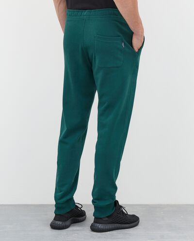 Pantaloni jogger in felpa di puro cotone uomo detail 1