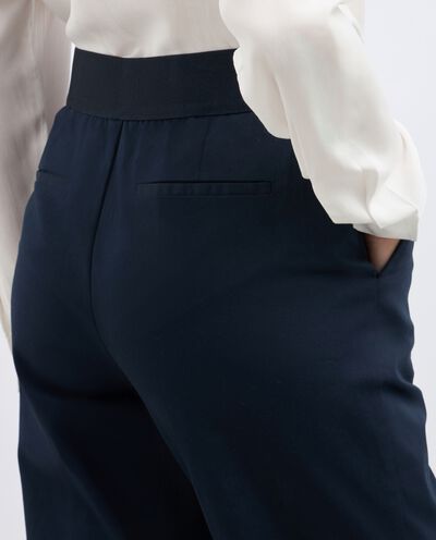 Pantaloni in misto cotone stretch donna detail 2