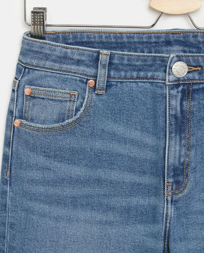 Jeans flare in misto cotone elasticizzato ragazza detail 1