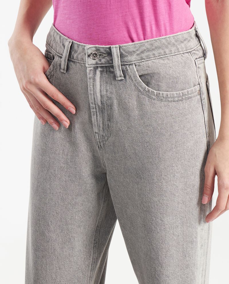 Jeans fit mom Holistic donnadouble bordered 2 cotone
