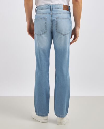 Jeans regular fit in puro cotone uomo detail 2