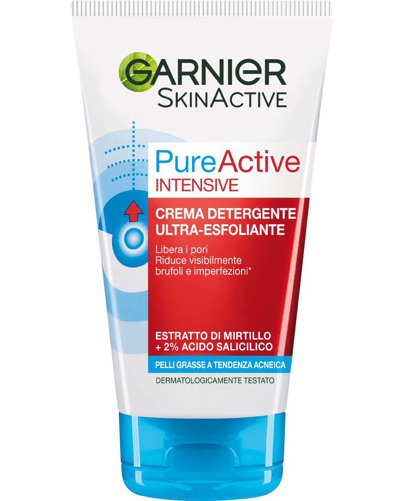 Garnier Detergente Pure Active, Azione Esfoliante.double bordered 0 