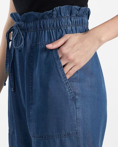 Jeans a vita alta in lyocell donna detail 2