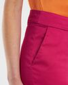 Pantaloni in cotone elasticizzato donna
