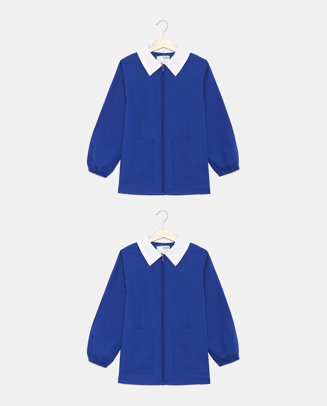 Grembiule giacca scuola con zip bambino carousel 0