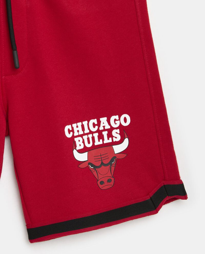 Shorts NBA Chicago Bulls in jersey di puro cotone ragazzo single tile 1 