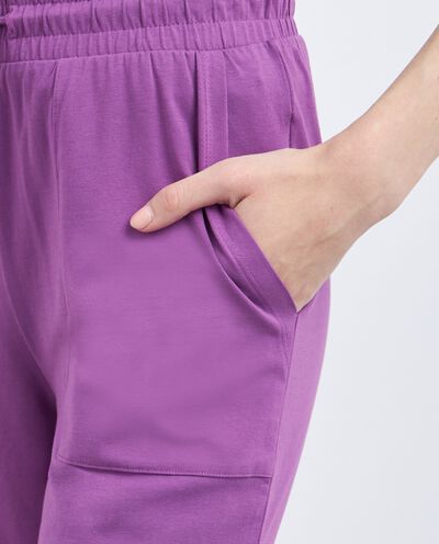 Jogger in cotone stretch Holistic Fitness donna detail 2