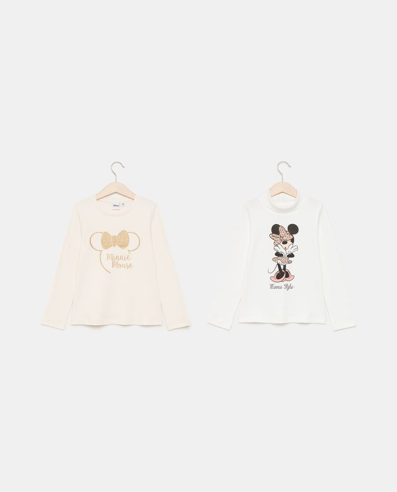 Pack 1 T-shirt a girocollo e 1 lupetto Disney bambina single tile 0 