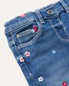 Jeans con ricami neonata