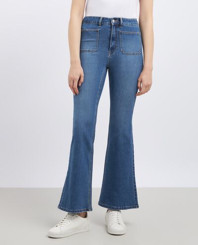 Jeans flare fit donna detail 1