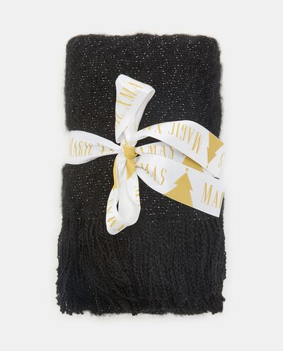Sciarpa in tricot sfrangiata donna detail 1