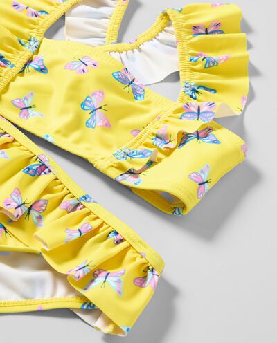 Bikini a fascia stampa farfalle bambina detail 1