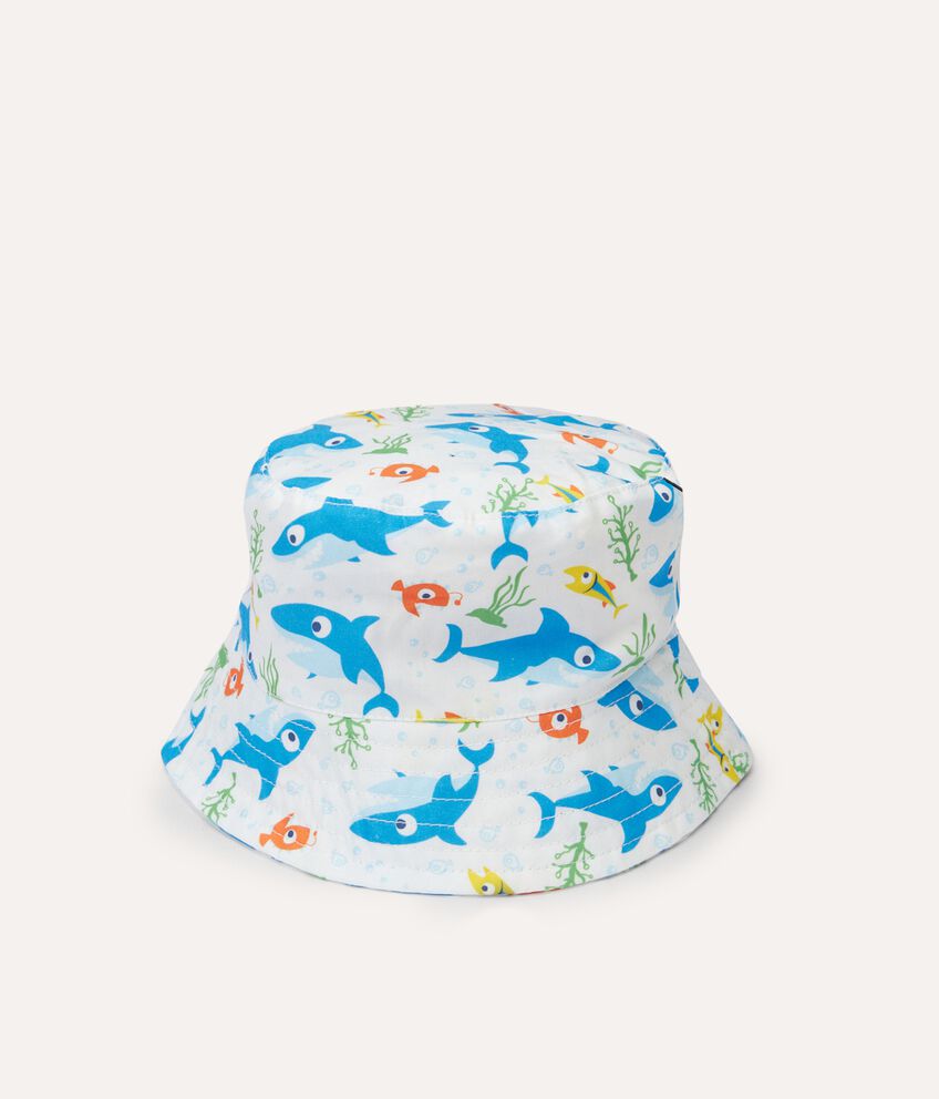 Cappello da pescatore in puro cotone neonato double 1 