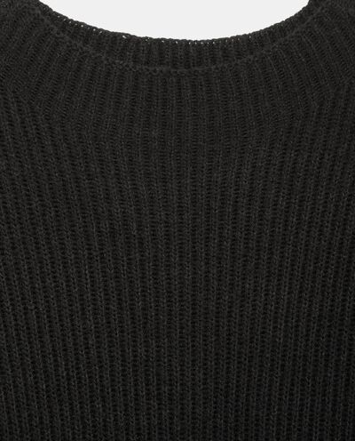 Vestito in tricot misto cashmere a coste donna detail 1