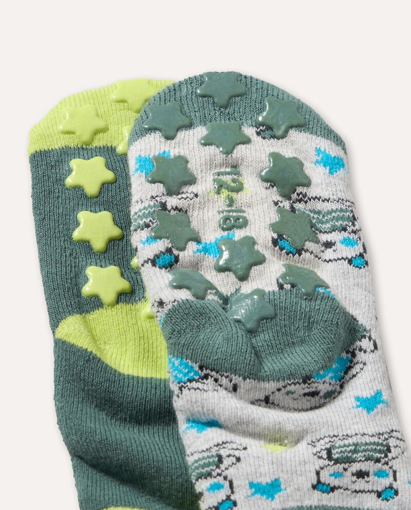 Pack 2 calze corte antiscivolo neonatodouble bordered 1 