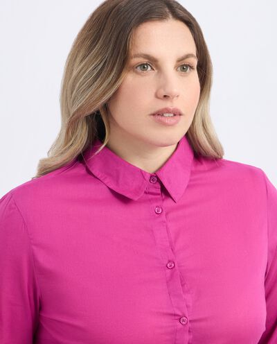 Camicia in puro cotone donna curvy detail 2