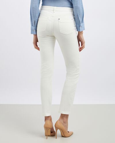 Jeans slim fit a vita alta donna detail 1
