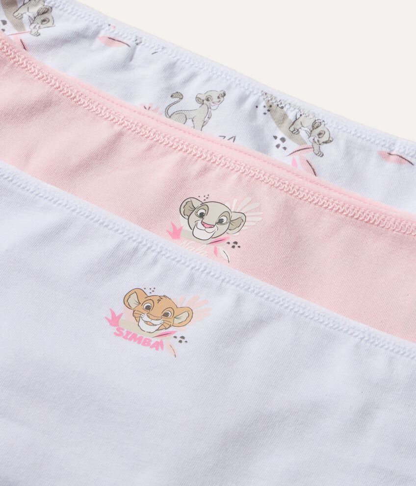 Pack 3 culotte in cotone stretch bambina double 2 