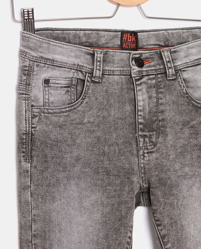 Jeans lavaggio stone in cotone ragazzo detail 1
