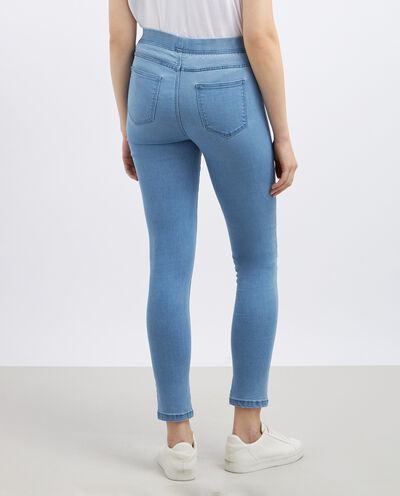 Jeggings in misto cotone stretch donna detail 2
