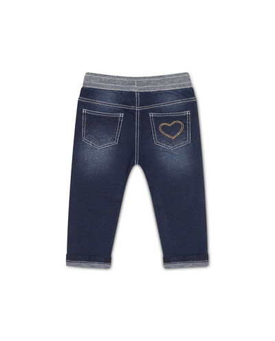 Jeans cordoncino a contrasto neonata detail 1
