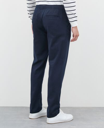 Pantaloni classici in misto cotone uomo detail 1