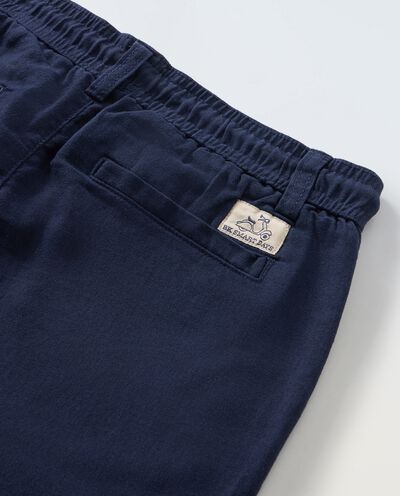 Pantaloni in misto lino bambino detail 1