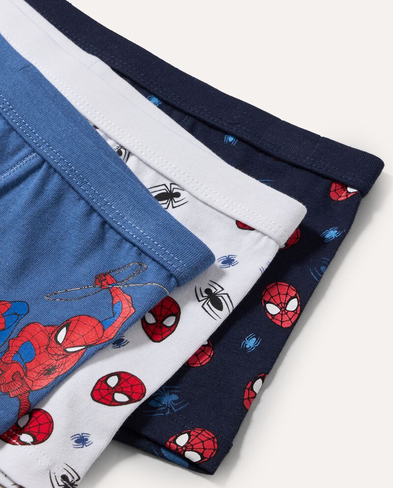 Pack 3 boxer Spider-Man in cotone stretch bambino single tile 1 